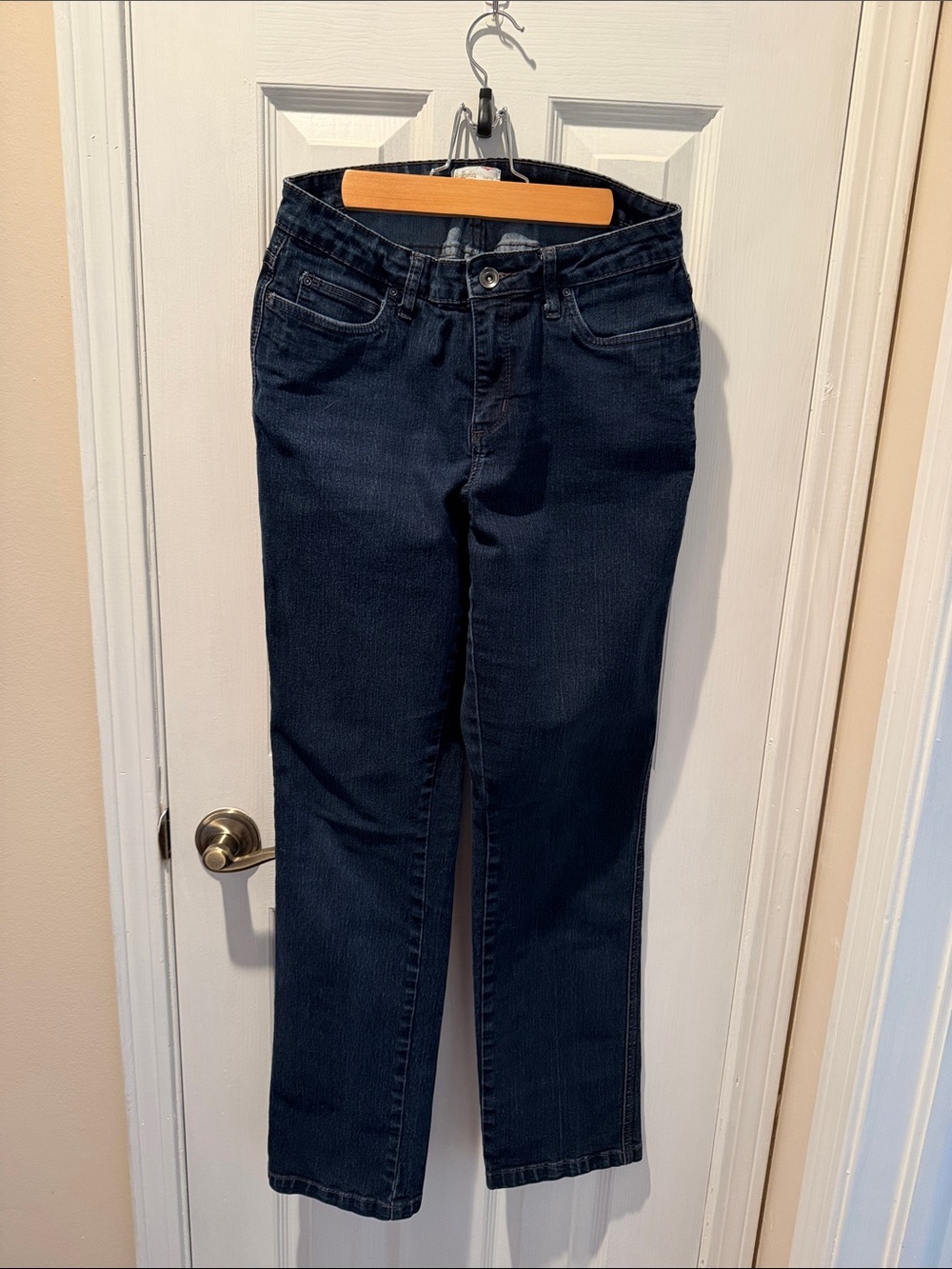 Rafaella Dark Indigo Straight-Leg Jeans